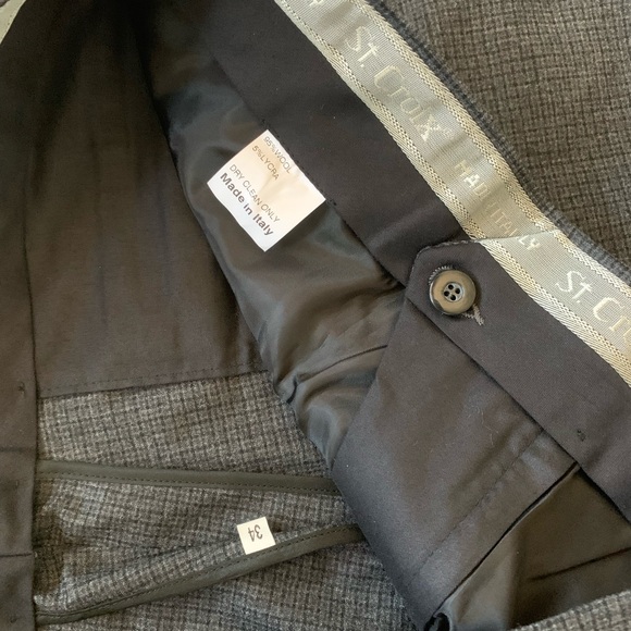 Men’s St Croix wool slacks dress pants - Picture 3 of 10